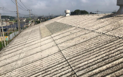 五霞町の倉庫屋根のガルバリウム鋼板使用した屋根修理は山下板金工業にお任せ！