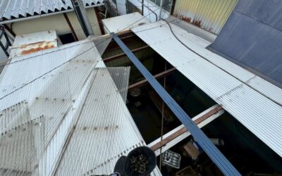 【五霞町】工場の暑さ対策！直射日光を避けるため金属屋根への交換工事を行いました。