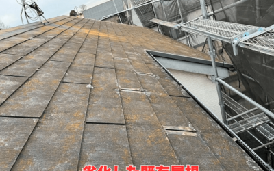 【古河市　五霞町　境町】　屋根裏の熱気、ガルテクト×換気棟で暑い屋根裏部屋を快適空間へ！劣化屋根をスピード解決