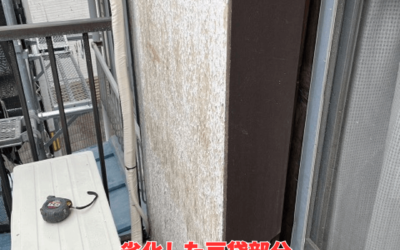 【古河市　五霞町　境町】戸袋と桁の劣化の補修工事