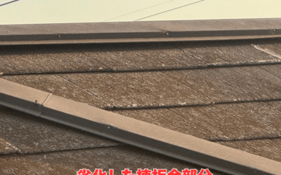 【古河市　五霞町　境町】木造二階建て住宅で棟板金の浮き　対処法について