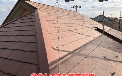 【古河市 五霞町 境町】梅雨・台風対策はお早めに!屋根の経年劣化に悩む方必見!雨漏り前に屋根カバー工事を実施