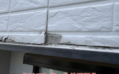 【古河市　五霞町　境町】外壁の劣化やひび割れにガルバリウム鋼板への張り替え工事