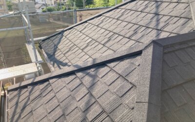 【古河市の方へ】屋根材のひび割れにフックシングルでカバー工事｜久喜市の事例
