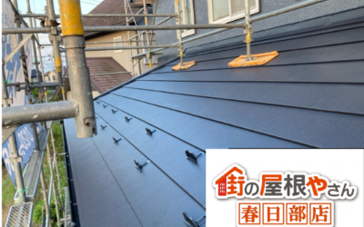 【五霞町の方へ】雨漏り前のスレート屋根にガルテクトでカバー工事|越谷市の事例